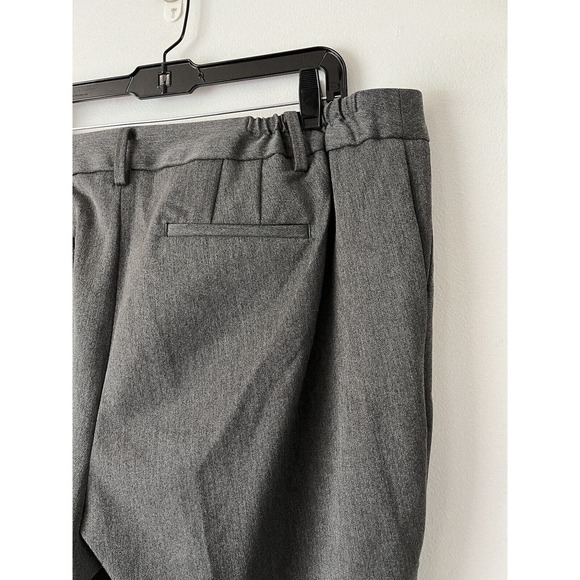 NWT Talbots Dark Grey Barley Boot Pleated Dress Pants Women’s Size 20W - Picture 4 of 7